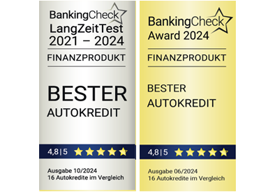 Bester Autokredit 2020 - BackingCheck.de